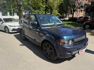 2012 Land Rover Range Rover Sport I Рестайлинг, синий, 1800000 рублей, вид 3