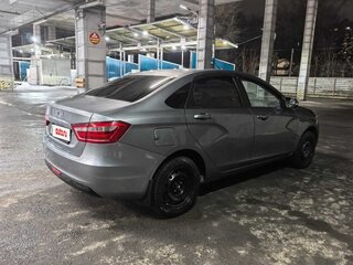 2016 Lada (ВАЗ) Vesta I, серый, 770000 рублей, вид 4