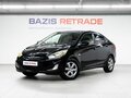 2011 Hyundai Solaris I, чёрный