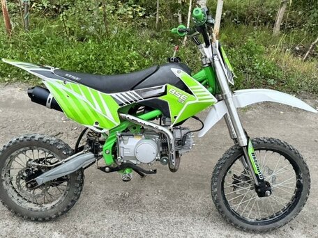 2022 BSE MX 125, зелёный, 77000 рублей, вид 1