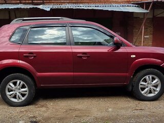 2008 Hyundai Tucson I, красный, 760000 рублей, вид 4