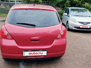 2005 Nissan Tiida I, красный, 380000 рублей, вид 5