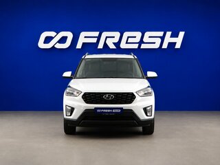 2021 Hyundai Creta I Рестайлинг, белый, 1778444 рублей, вид 3