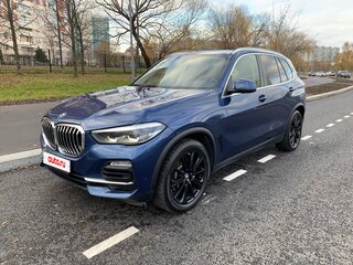 2018 BMW X5 30d IV (G05/G18), синий, 7500000 рублей, вид 1