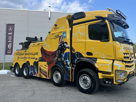 2023 Mercedes-Benz Arocs, жёлтый, 34000000 рублей, вид 3