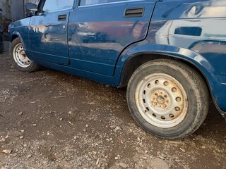 2009 Lada (ВАЗ) 2107, синий, 65000 рублей, вид 2