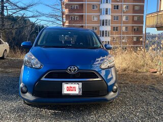 2016 Toyota Sienta II, синий, 1115000 рублей, вид 2