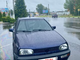 1997 Volkswagen Golf III, синий, 353000 рублей, вид 1