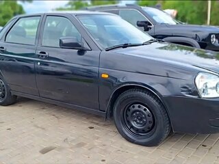 2011 Lada (ВАЗ) Priora I, чёрный, 245000 рублей, вид 3