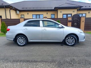 2012 Toyota Corolla X (E140, E150) Рестайлинг, серебристый, 1010000 рублей, вид 5