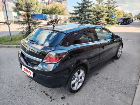 2010 Opel Astra GTC H Рестайлинг, чёрный, 695000 рублей, вид 4