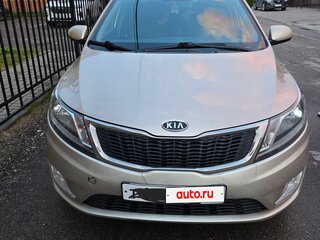 2012 Kia Rio 4-speed III, бежевый, 950000 рублей, вид 1