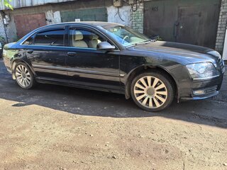 2004 Audi A8 Long II (D3), чёрный, 877000 рублей, вид 4