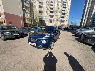 2014 Nissan Juke I Рестайлинг, синий, 950000 рублей, вид 3