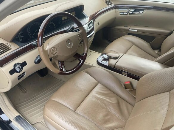 2008 Mercedes-Benz S-Класс 450 V (W221), чёрный, 1300000 рублей - вид 7