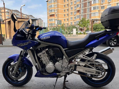 2002 Yamaha FZS1000 Fazer, синий, 385000 рублей, вид 5