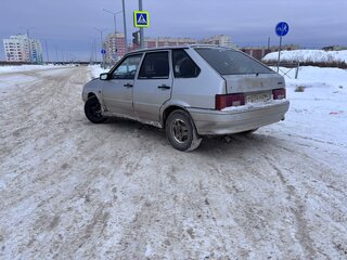 2007 Lada (ВАЗ) 2114, серебристый, 60000 рублей, вид 4