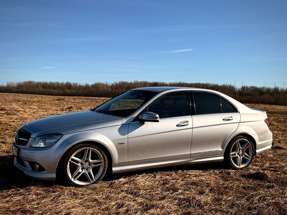 2008 Mercedes-Benz C-Класс 280 III (W204), серебристый, 1250000 рублей - вид 8