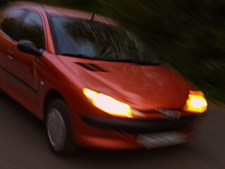 2001 Peugeot 206, оранжевый, 235000 рублей, вид 2