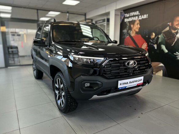 2026 Lada (ВАЗ) Niva Travel I Рестайлинг, чёрный - вид 1