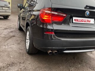 2013 BMW X3 28i xDrive II (F25), чёрный, 1800000 рублей, вид 5