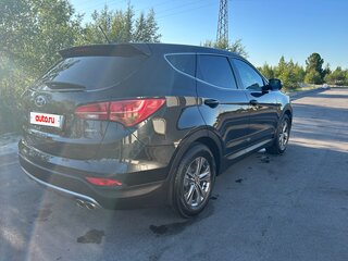 2013 Hyundai Santa Fe III, чёрный, 1875000 рублей, вид 3