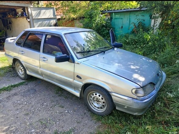 2001 Lada (ВАЗ) 2115, серебристый, 105000 рублей - вид 1