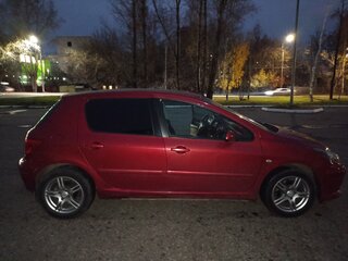 2006 Peugeot 307 I Рестайлинг, красный, 320000 рублей, вид 2