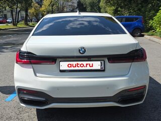 2021 BMW 7 серии 730d VI (G11/G12) Рестайлинг, белый, 6950000 рублей, вид 4