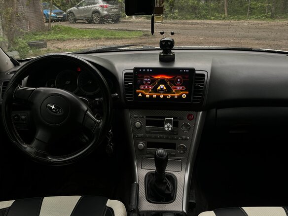 2004 Subaru Outback III, серебристый - вид 6