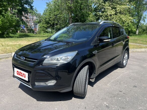 2016 Ford Kuga II, чёрный, 1300000 рублей - вид 3