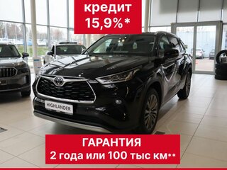 2026 Toyota Highlander IV (XU70), чёрный, 5650000 рублей, вид 1