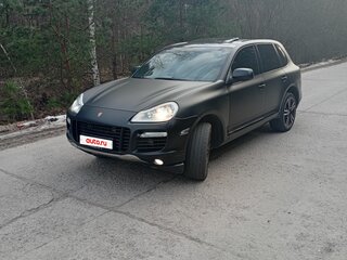 2007 Porsche Cayenne Turbo I Рестайлинг (957), чёрный, 1000000 рублей, вид 2