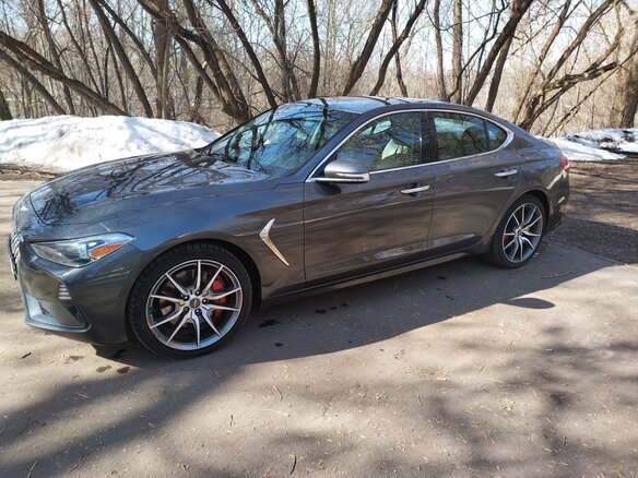 2019 Genesis G70 I, серый, 2280000 рублей - вид 6