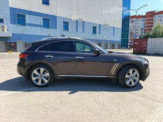 2011 Infiniti FX37 II (S51) Рестайлинг, коричневый, 2470000 рублей, вид 3