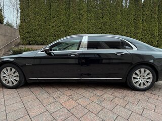 2019 Mercedes-Benz Maybach S-Класс 560 I (X222) Рестайлинг, чёрный, 26500000 рублей, вид 4