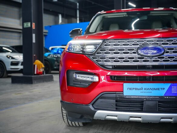 2019 Ford Explorer VI, красный, 3695000 рублей - вид 32