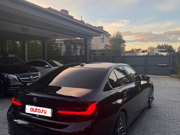 2023 BMW 3 серии 330i xDrive VII (G2x) Рестайлинг, чёрный, 4500000 рублей - вид 6