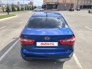 2012 Kia Rio 4-speed III, синий, 850000 рублей, вид 2