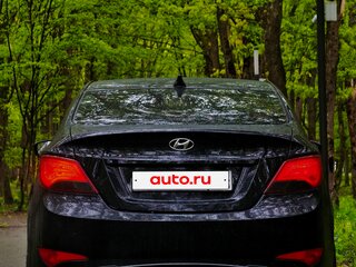 2016 Hyundai Solaris I Рестайлинг, чёрный, 1000000 рублей, вид 4