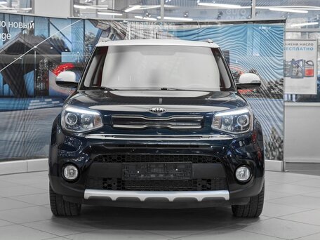 2017 Kia Soul II Рестайлинг, синий, 1449000 рублей, вид 2