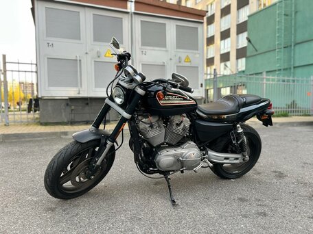 2009 Harley-Davidson Sportster 1200, чёрный, 750000 рублей, вид 5