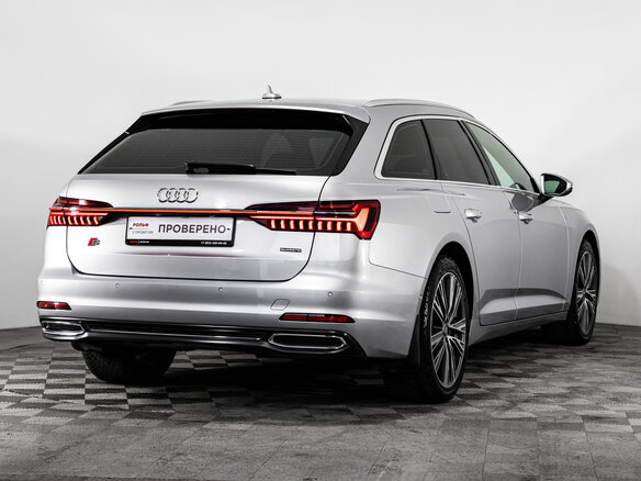 2019 Audi A6 50 TDI V (C8), серебристый, 3599000 рублей - вид 6