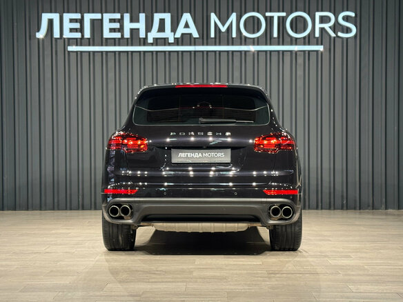 2015 Porsche Cayenne S II Рестайлинг (958), чёрный, 3790000 рублей - вид 4