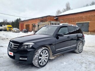 2010 Mercedes-Benz GLK-Класс 350 CDI I (X204), чёрный, 1490000 рублей, вид 2