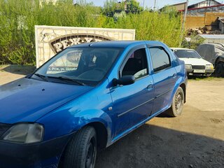 2006 Renault Logan I, синий, 175000 рублей, вид 4