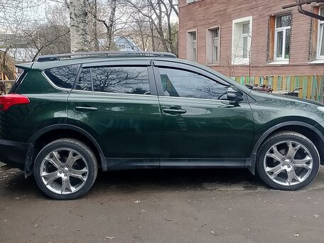 2013 Toyota RAV4 IV (XA40), зелёный, 1545000 рублей, вид 4