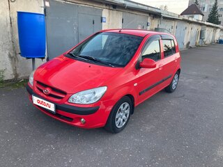 2007 Hyundai Getz I Рестайлинг, красный, 390000 рублей, вид 1