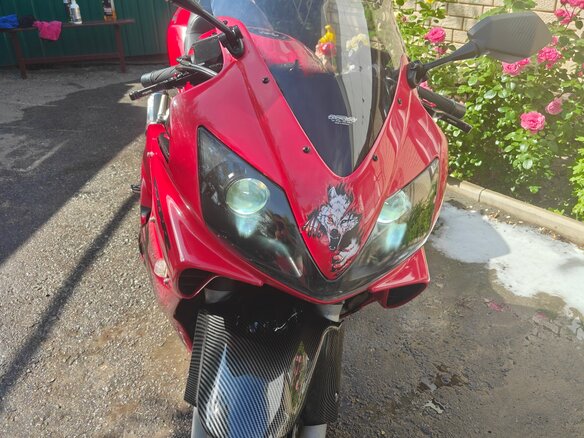 2001 Honda CBR 600F, красный, 400000 рублей - вид 6