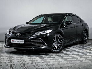 2021 Toyota Camry VIII (XV70) Рестайлинг, чёрный, 3175000 рублей, вид 1